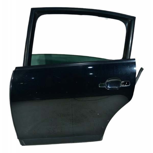 Porta Traseira Esquerda C4 2.0 Hatch 2011 Traseira Preto