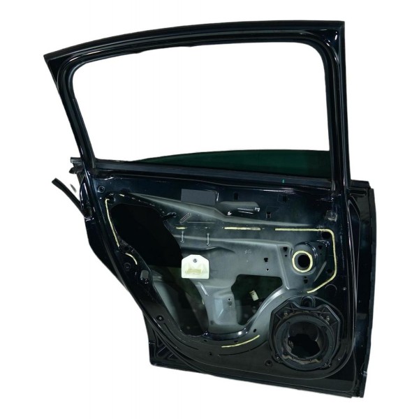 Porta Traseira Esquerda C4 2.0 Hatch 2011 Traseira Preto
