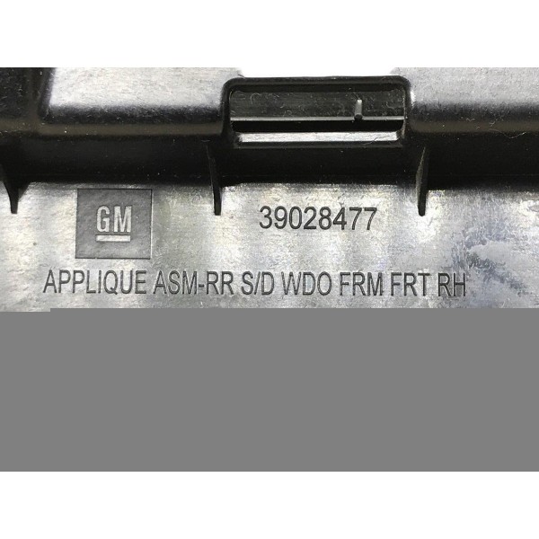 Acabamento Externo Porta Traseira Direita Cruze Sedan Ltz 17