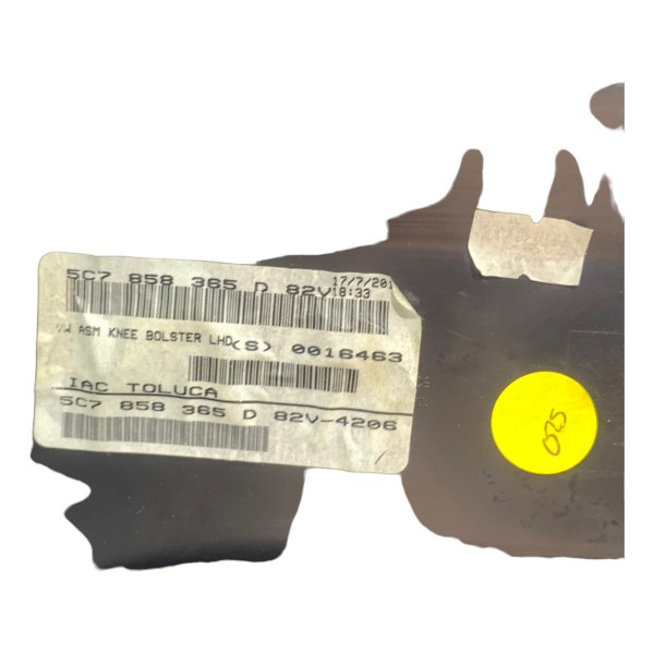 Acabamento Inferior Painel Lado Esquerdo Jetta 1.4 Tsi 2018