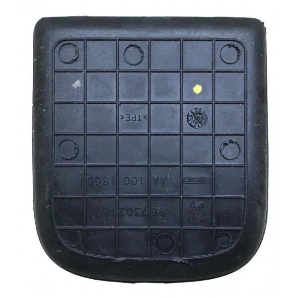 Tapete Borracha Traseiro Console Central Peugeot 308 Thp 16 Preto