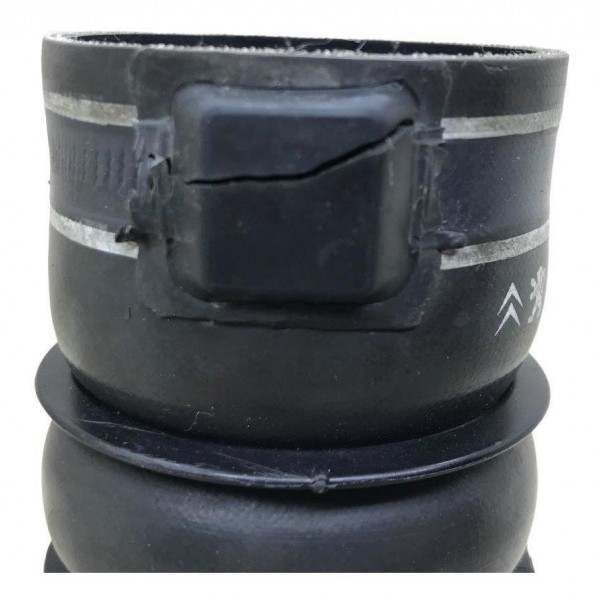 Mangote Preta Intercooler Peugeot 308 1.6 Thp 2016 Ler