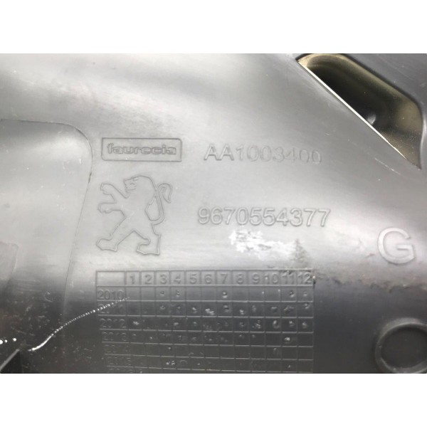 Acabamento Lateral Console Central Esquerda Peugeot 308 Thp