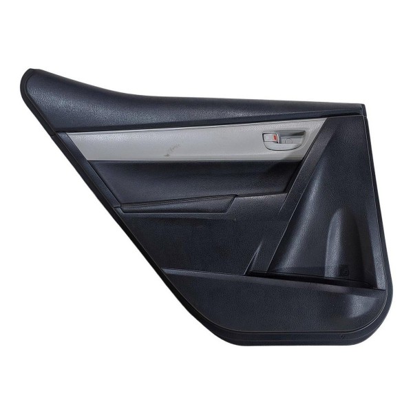 Forro Porta Traseiro Esquerdo Toyota Corolla Xei 2.0 2015 Preto