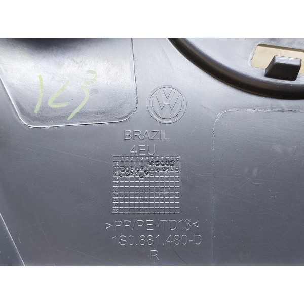 Acabamento Esquerdo Banco Motorista Vw Up Move 1.0 Tsi 2016