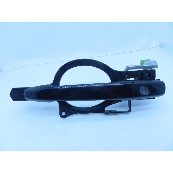 Maçaneta Externa Porta Dianteira Esquerda Lancer Ralliart Preto Dianteira