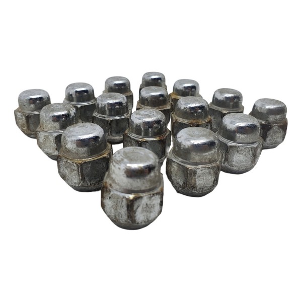 Jogo Porca Parafuso Roda 16 Unidades Nissan Tiida 1.8