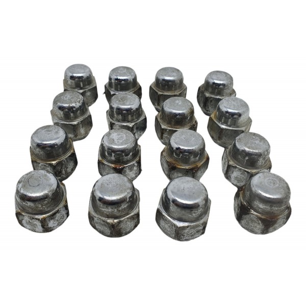 Jogo Porca Parafuso Roda 16 Unidades Nissan Tiida 1.8