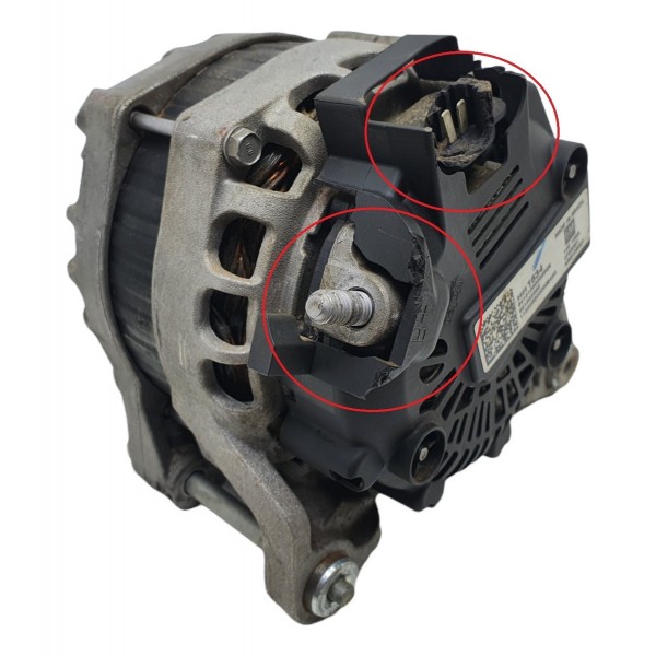 Alternador Gm Onix Hatch Lt 1.0 Turbo 2020 Ler