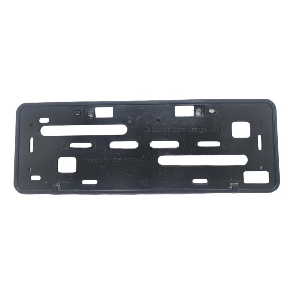 Suporte Fixação Placa Dianteira Gm Onix Lt 1.0 Turbo 2020 Preto