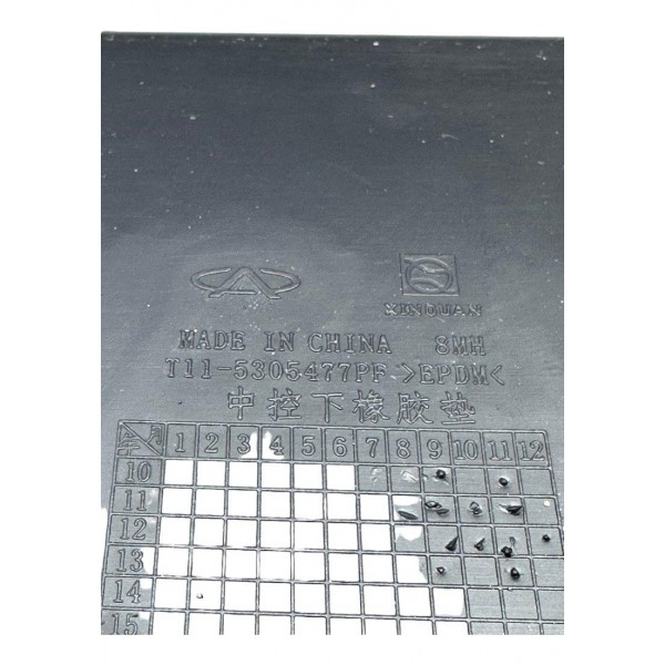 Tapete Porta Treco Console Central Chery Tiggo 2.0 2015 Preto