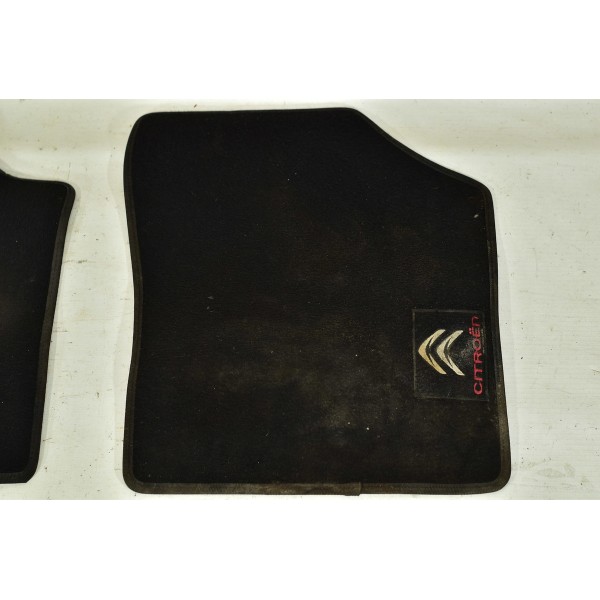 Jogo De Tapete Citroen C3 Picasso 1.6 2014 Ler Preto