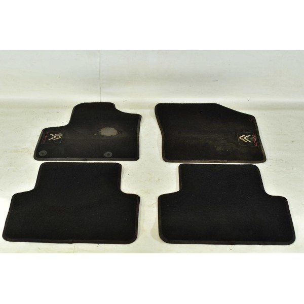 Jogo De Tapete Citroen C3 Picasso 1.6 2014 Ler Preto