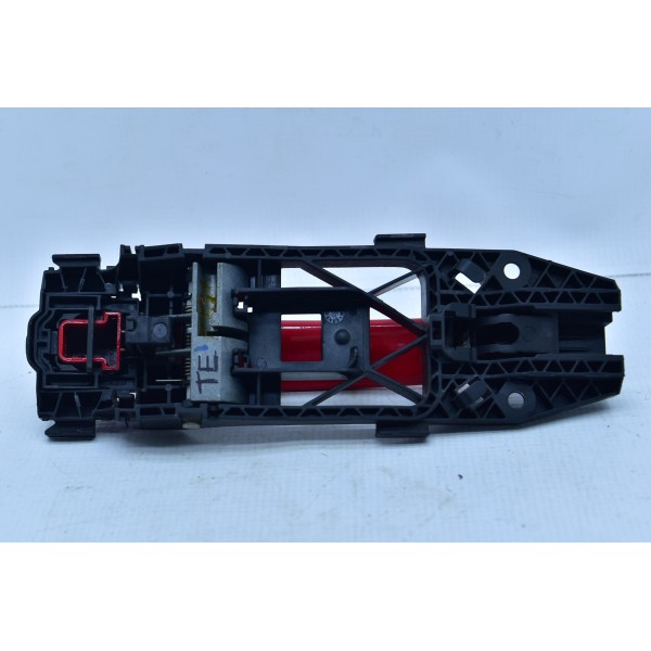 Maçaneta Externa Porta Traseira Esquerda Vw Up Tsi 2019 Vermelho Traseira