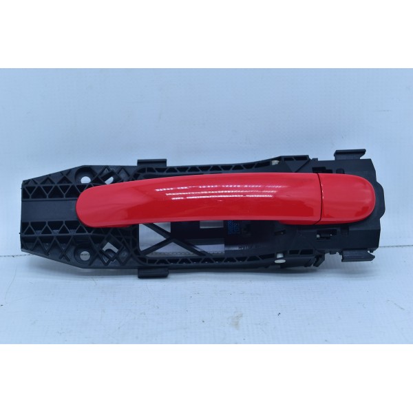 Maçaneta Externa Porta Traseira Esquerda Vw Up Tsi 2019 Vermelho Traseira