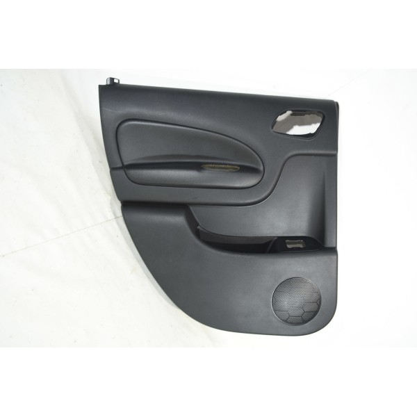 Forro De Porta Traseiro Esquerdo Citrôen C3 Picasso 1.6 Preto
