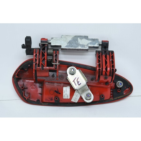 Maçaneta Externa Porta Traseira Esquerda Punto T-jet-descr. Vermelho