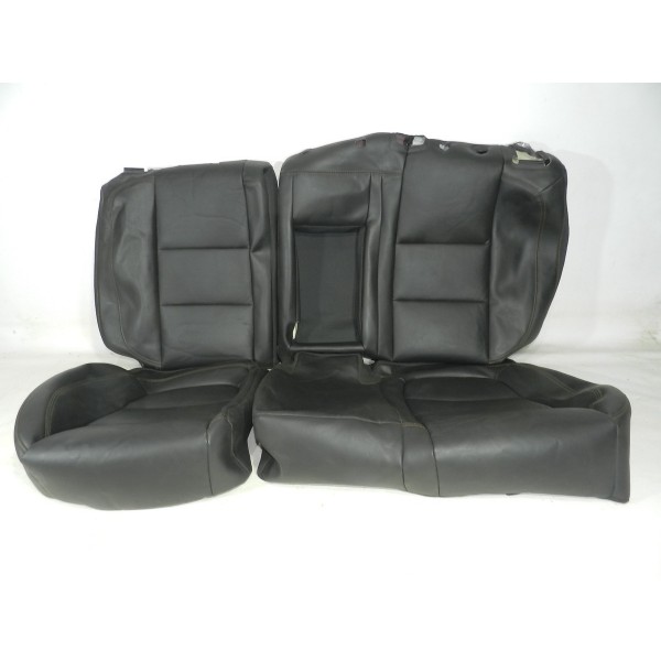 Jogo Couro Banco Traseiro Gm Tracker Ltz 1.4 Turbo 2017 Preto