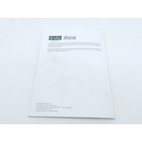Manual De Revisão Vw Virtus Tsi 1.0 2019/2020