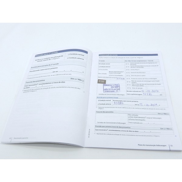 Manual De Revisão Vw Virtus Tsi 1.0 2019/2020