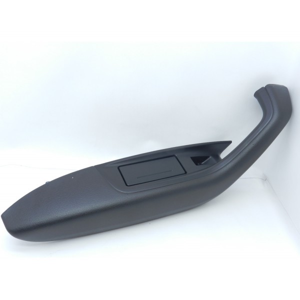 Moldura Puxador Interno Porta Traseira Esquerda Audi A6 Preto Traseira