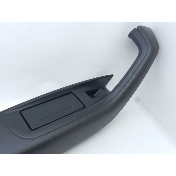 Moldura Puxador Interno Porta Traseira Esquerda Audi A6 Preto Traseira