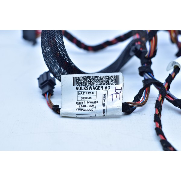 Chicote Banco Dianteiro Esquerdo Vw Passat 2.0 Tsi 2011