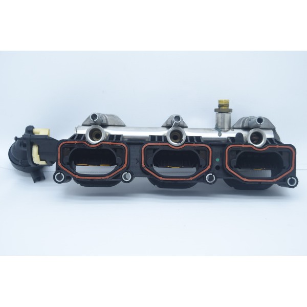 Flauta Combustivel Com Suporte E Coletor Audi A6 3.0 Tfsi 14