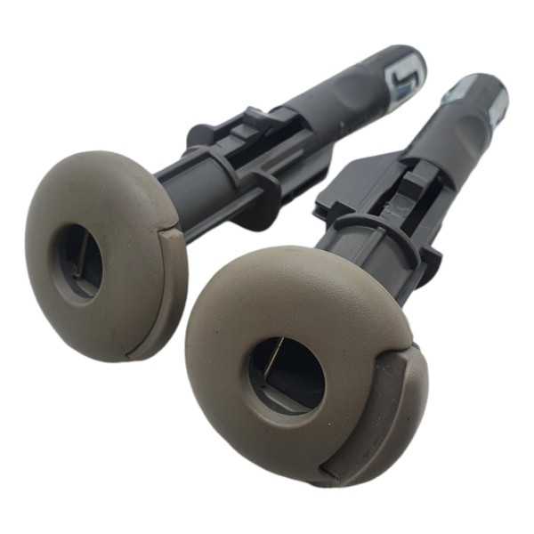 Par Guia Encosto Cabeça Traseiro Direito Cruze 1.4 Ltz 2017 Bege