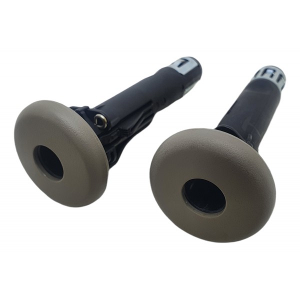 Par Guia Encosto Cabeça Dianteiro Direito Cruze 1.4 Ltz 2017 Bege