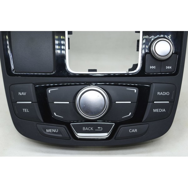 Botao Comando Multimídia Audi A6 3.0 Tfsi 2014 Descrição Prata