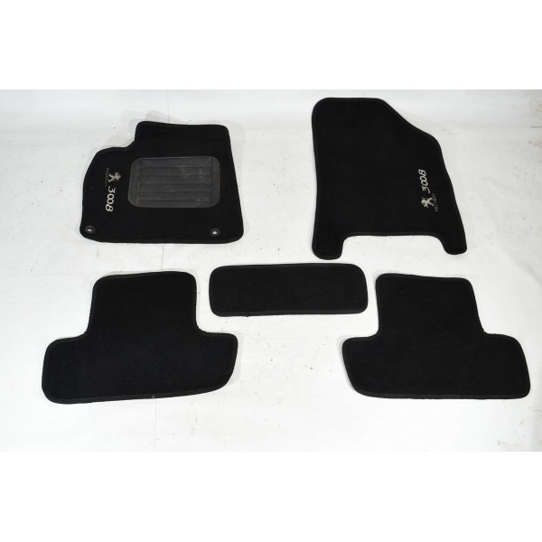 Jogo De Tapete Peugeot 3008 Thp 1.6 2011 Preto
