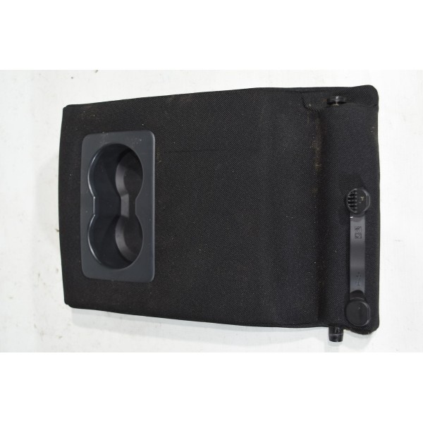Porta Copos Apoio De Braço Traseiro Peugeot 3008 Thp 1.6 11 Preto