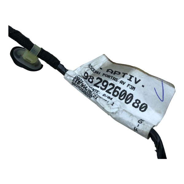 Chicote Porta Dianteira Direita Citroen C4 Cactus 1.6 2022