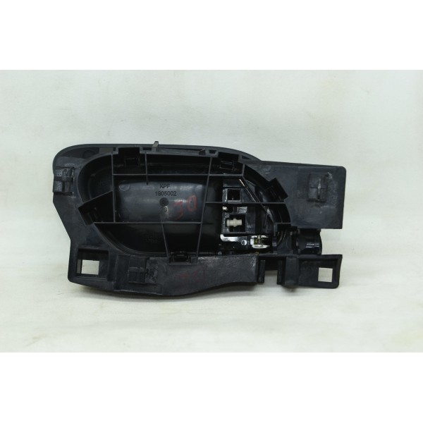 Maçaneta Interna Traseira Esquerda Peugeot 3008 Thp 1.6 2011 Preto Dianteira/traseira
