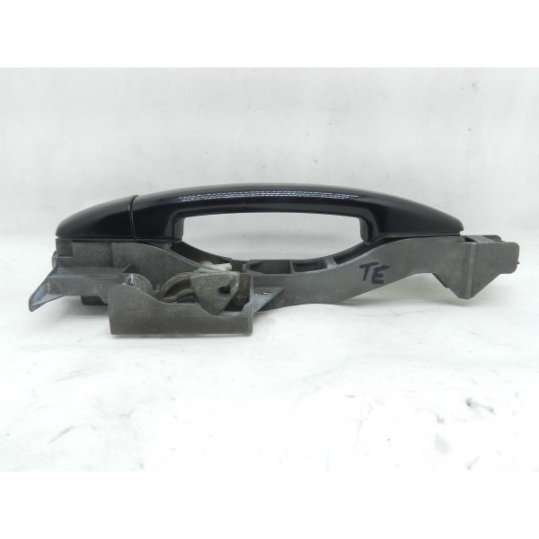 Maçaneta Externa Traseira Esquerda Peugeot 3008 Thp 1.6 Preto