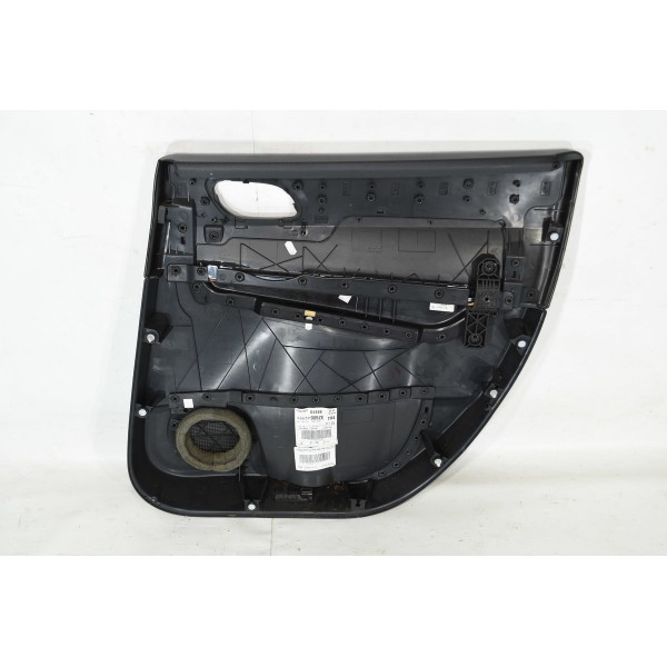 Forro De Porta Traseiro Esquerdodo Peugeot 3008 Thp 1.6 2011 Preto