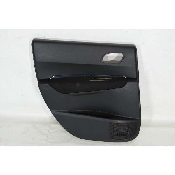 Forro De Porta Traseiro Esquerdodo Peugeot 3008 Thp 1.6 2011 Preto