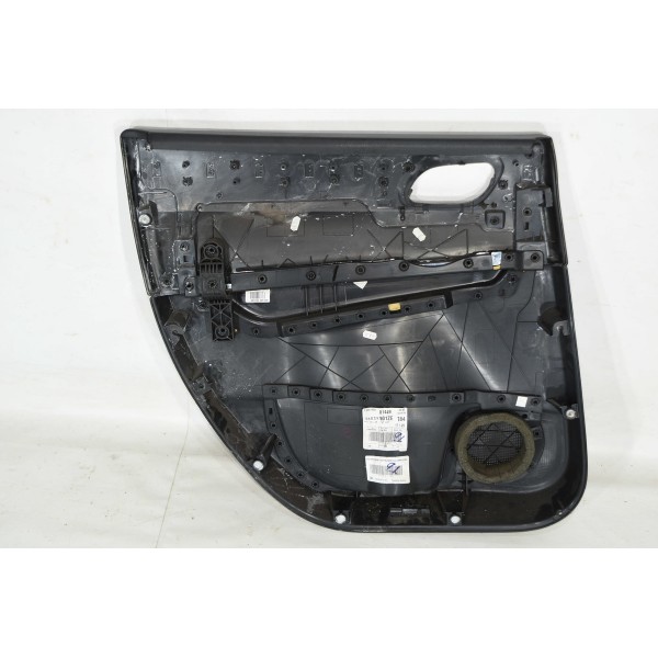 Forro De Porta Traseiro Direito Peugeot 3008 Thp 1.6 2011 Preto