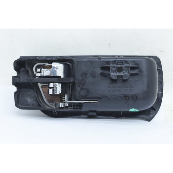 Maçaneta Porta Interna Dianteira Direita Jac J6 1.5 11 Dianteira Preto/prateado