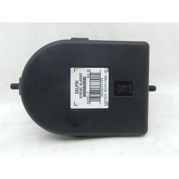 Buzina Sirene Alarme Peugeot 3008 Thp 1.6 2010/2011