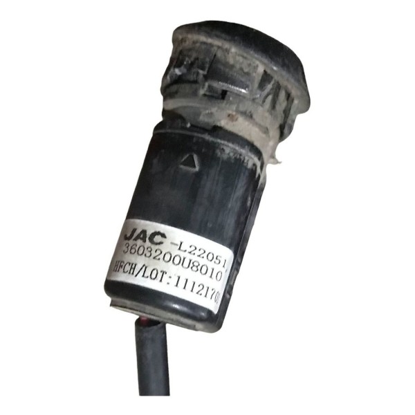 Chicote Com Sensor De Estacionamento Traseiro Jac J5 1.5 Preto