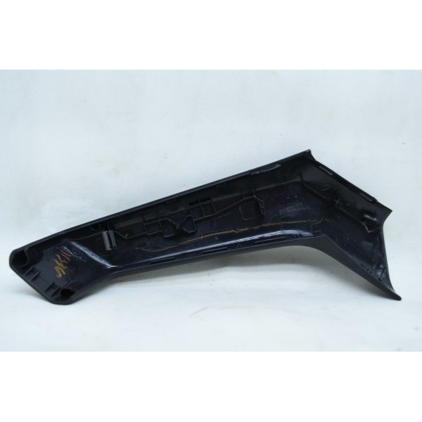 Moldura Puxador Porta Traseira Esquerda Polo Tsi 1.0 2019 Preto Traseira