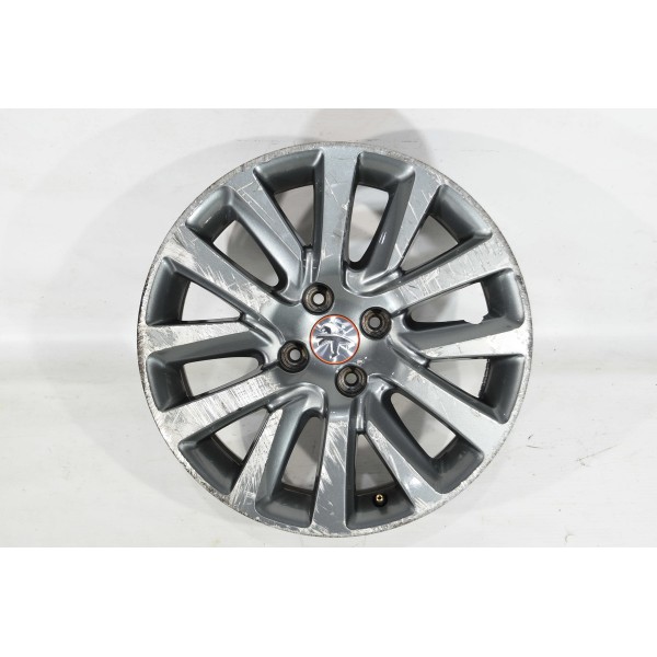 Roda Aro 17 Peugeot 308 408 Roland Garros 1.6 Thp 2017 Ler Prateado