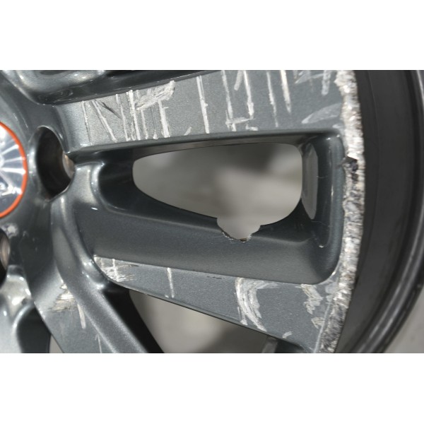 Roda Aro 17 Peugeot 308 408 Roland Garros 1.6 Thp 2017 Ler Prateado