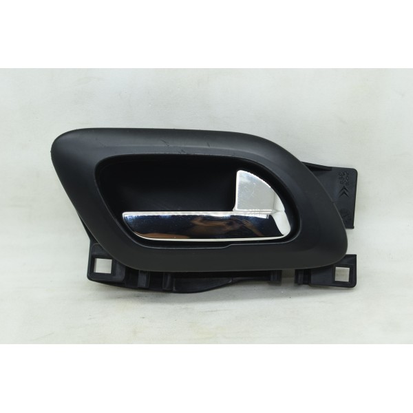 Maçaneta Interna Dianteira Direita Peugeot 3008 Thp 1.6 2011 Preto Dianteira/traseira