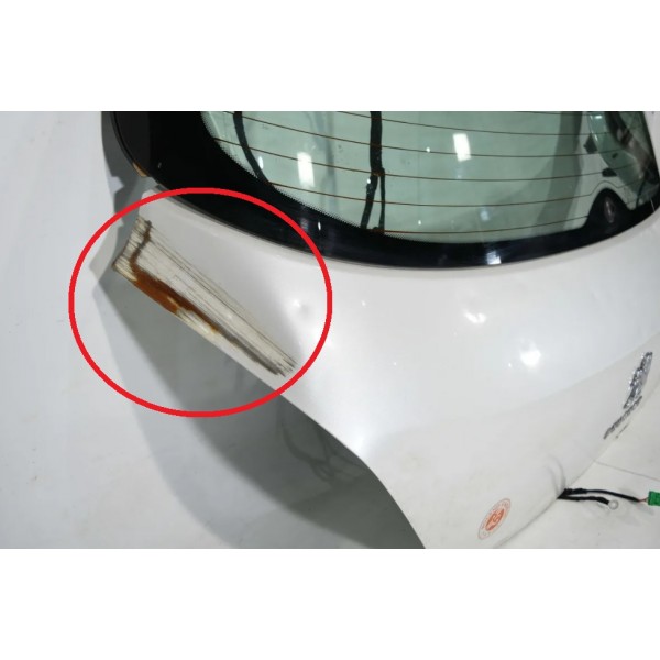 Tampa Porta Malas Peugeot 308 Thp 1.6 2018 Branco