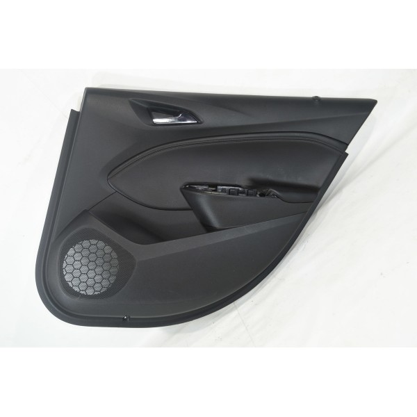 Forro De Porta Traseiro Direito Cruze 1.4 Turbo 2017 Sedan Cinza-escuroptr