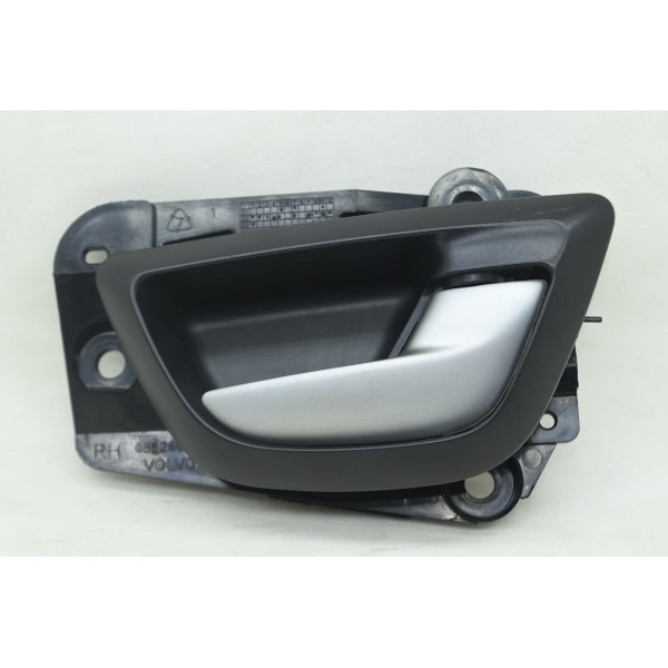 Maçaneta Interna Traseira Direita Volvo Xc90 2.9 Preto Traseira