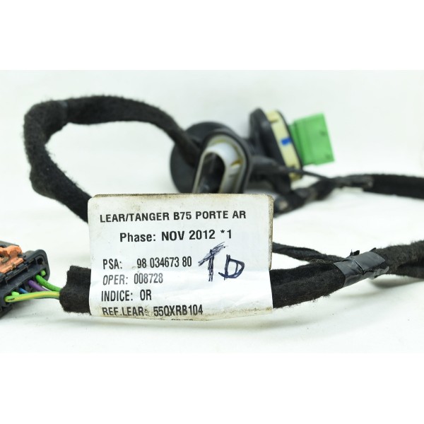 Chicote Porta Traseira Direita Citroen Ds4 Thp 2014